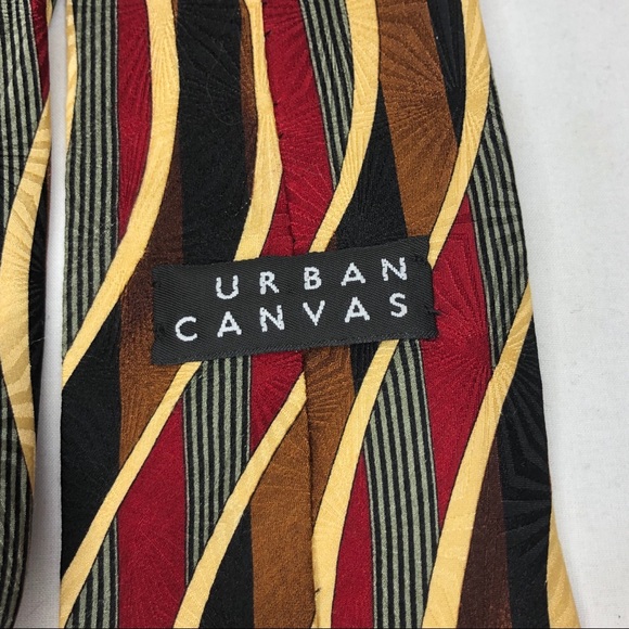 Urban Canvas Multi Color Tie - Picture 4 of 6